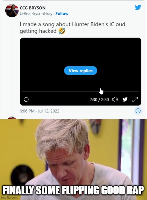 I haven't danced this hard in a MINUTE! Lyric video link in comments. | FINALLY SOME FLIPPING GOOD RAP | image tagged in finally some good food | made w/ Imgflip meme maker