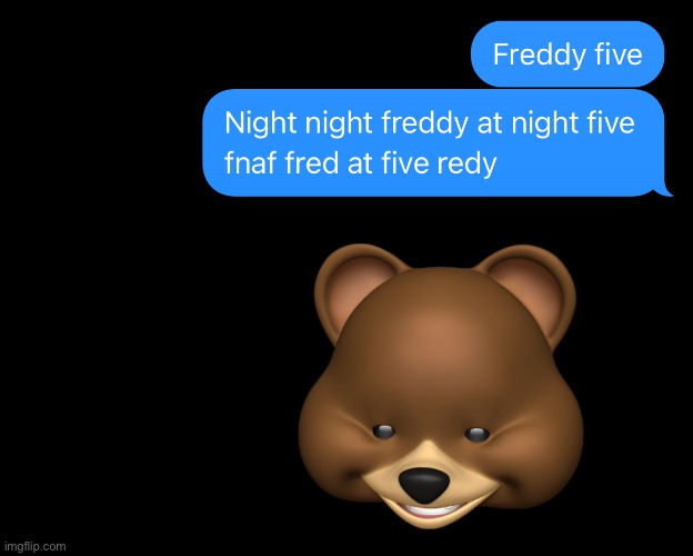 Night faz at fred five | made w/ Imgflip meme maker