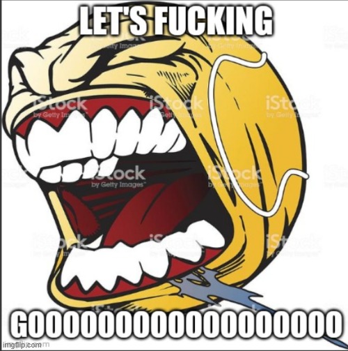 LET'S FUCKING GOOOOOOO | image tagged in let's fucking gooooooo | made w/ Imgflip meme maker