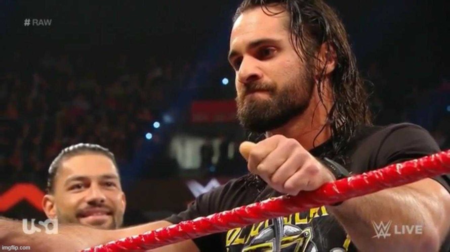 Seth Rollins Visible Hesitation | image tagged in seth rollins visible hesitation | made w/ Imgflip meme maker