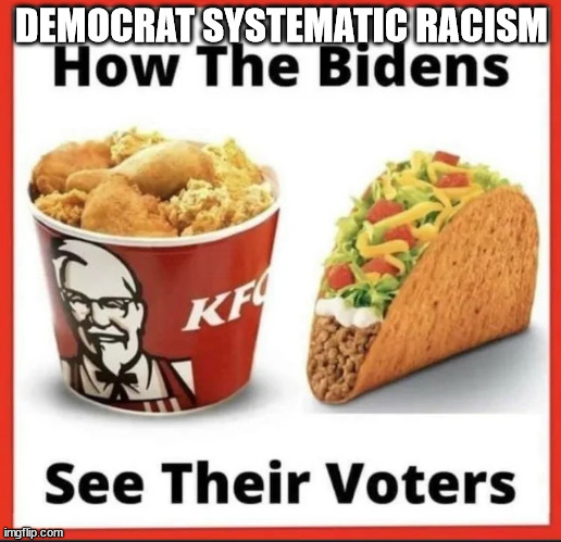 DEMOCRAT SYSTEMATIC RACISM | made w/ Imgflip meme maker