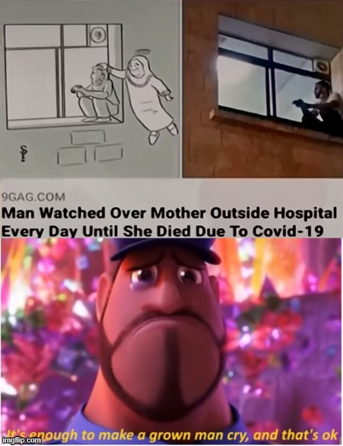 image tagged in it's enough to make a grown man cry | made w/ Imgflip meme maker