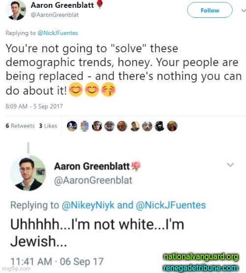 JEWS ARE NOT WHITES/EUROPEANS Blank Meme Template