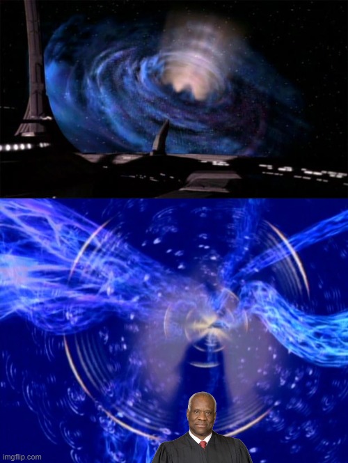 image tagged in deep space nine wormhole | made w/ Imgflip meme maker