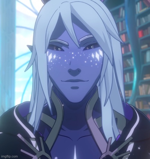 Behold, the most thirsted over character in TDP, Aaravos. (Let’s see how many simps I will create or attract) | image tagged in aaravos,the dragon prince | made w/ Imgflip meme maker