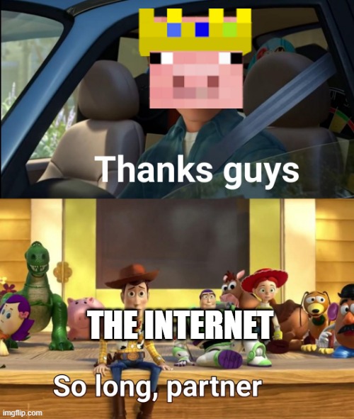 Thanks guys | THE INTERNET | image tagged in thanks guys | made w/ Imgflip meme maker