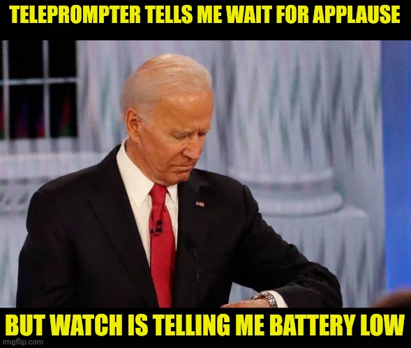 Decisions Decisions What To Read | TELEPROMPTER TELLS ME WAIT FOR APPLAUSE BUT WATCH IS TELLING ME BATTERY LOW | image tagged in decisions,why are you reading this | made w/ Imgflip meme maker