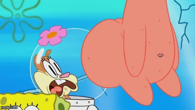 individual frames from spongbob | image tagged in i'm going to hell | made w/ Imgflip meme maker