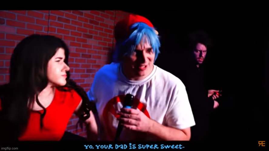 give caption | image tagged in yo your dad is super sweet | made w/ Imgflip meme maker