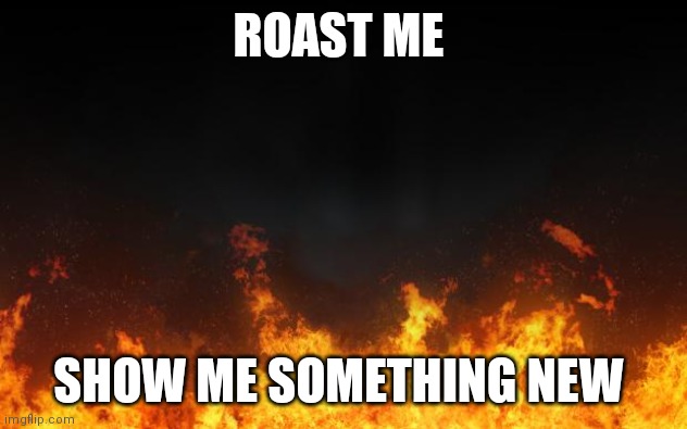 Give me your best shot | ROAST ME; SHOW ME SOMETHING NEW | image tagged in fire | made w/ Imgflip meme maker