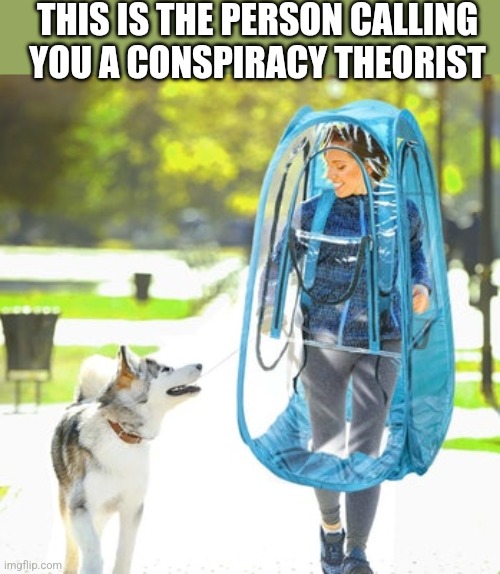 THIS IS THE PERSON CALLING YOU A CONSPIRACY THEORIST | image tagged in funny memes | made w/ Imgflip meme maker