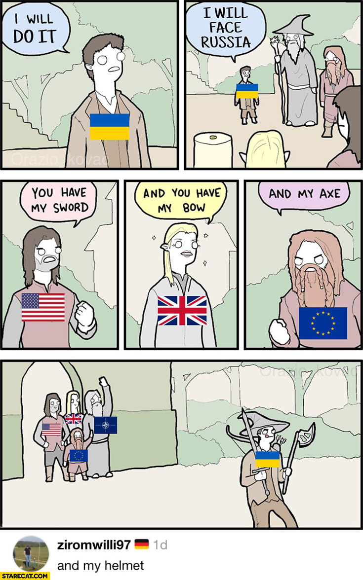 The Lord of the Rings Ukraine Memes Imgflip