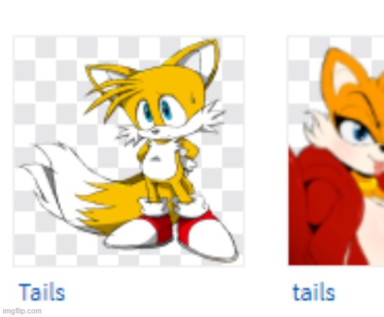 tails | made w/ Imgflip meme maker