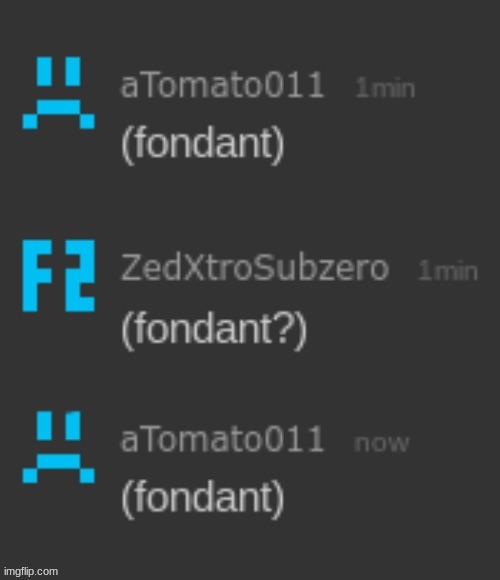Fondant | image tagged in fondant | made w/ Imgflip meme maker