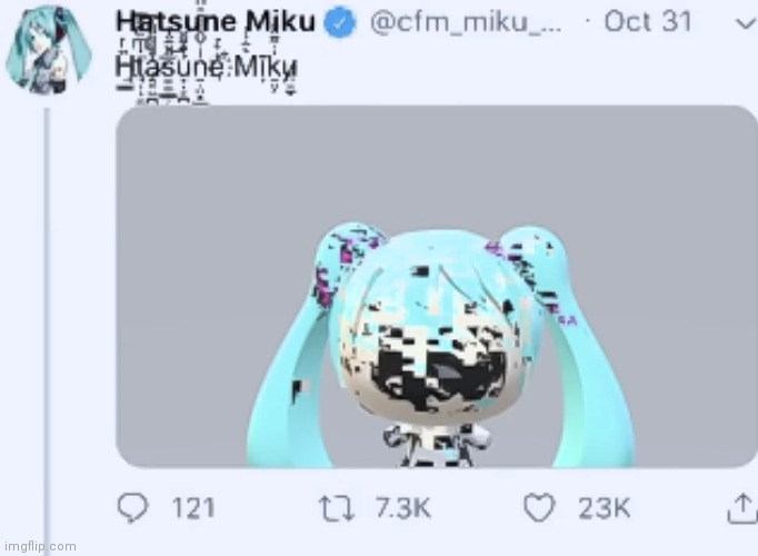 hatsune miku | made w/ Imgflip meme maker