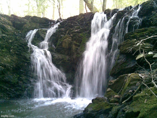 Waterfall | image tagged in waterfall | made w/ Imgflip meme maker