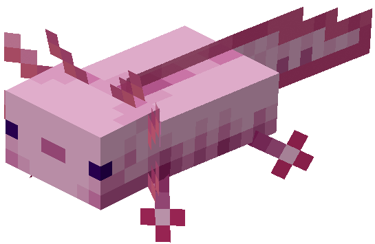 High Quality Minecraft Axolotl Blank Meme Template