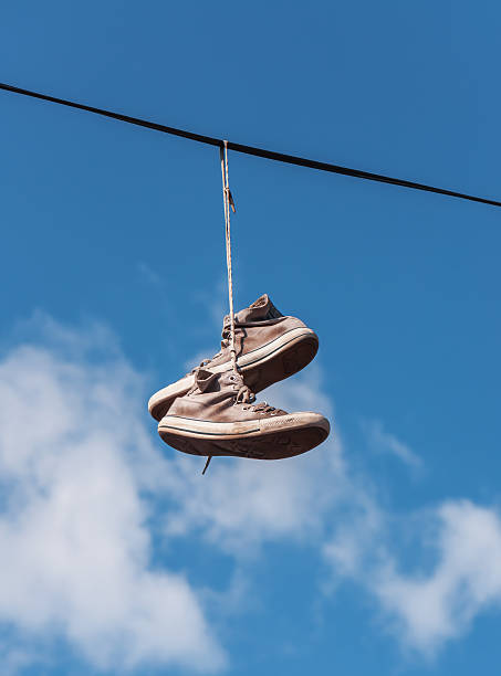 High Quality Hanging shoes Blank Meme Template