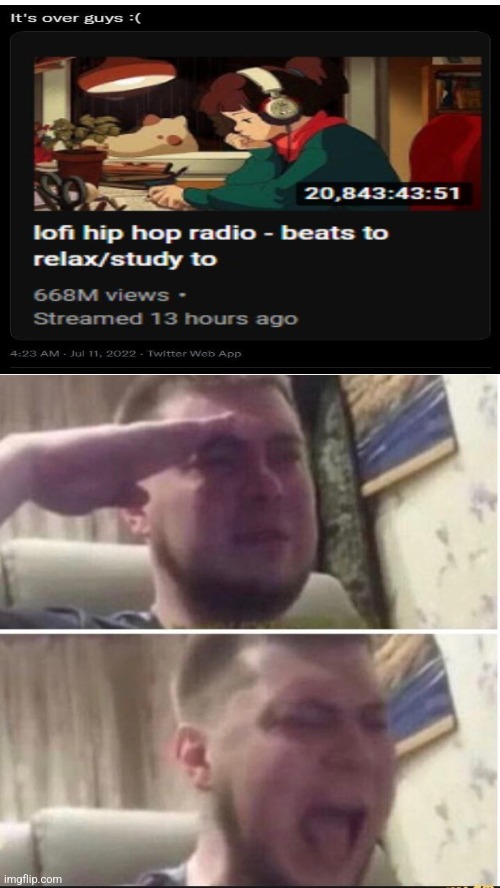Fs in the comments | image tagged in blank white template,crying salute | made w/ Imgflip meme maker