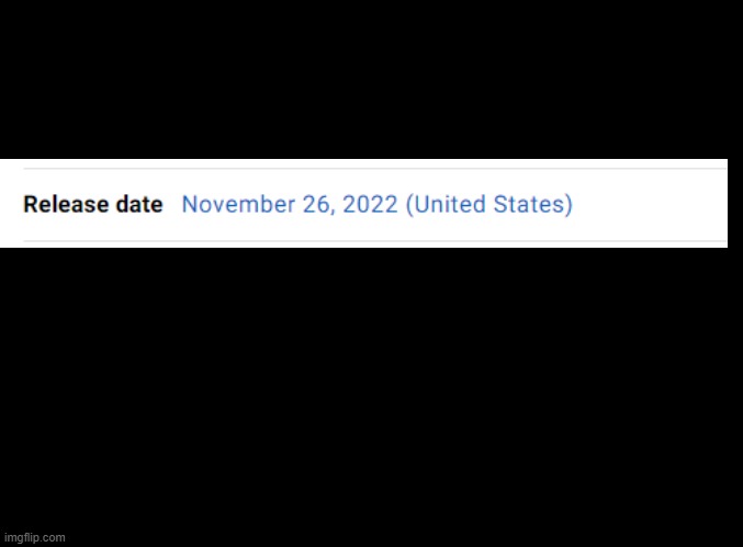 Knowing this release date, when do you think Ubisoft is going to announce Just Dance 2023? | image tagged in blank black,just dance | made w/ Imgflip meme maker