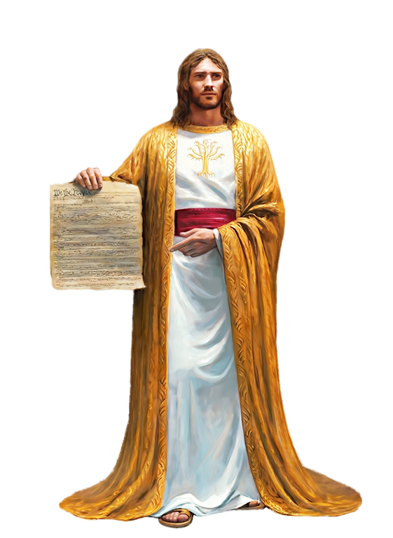 Jesus with scriptures with transparency Blank Meme Template