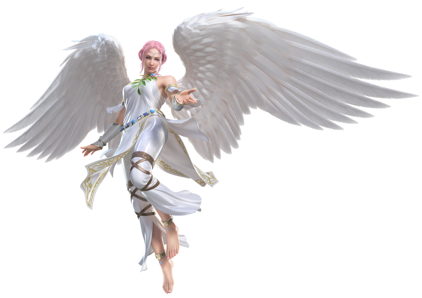 Angel with transparency Blank Meme Template