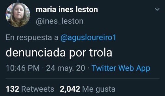 denunciada por trola Blank Meme Template