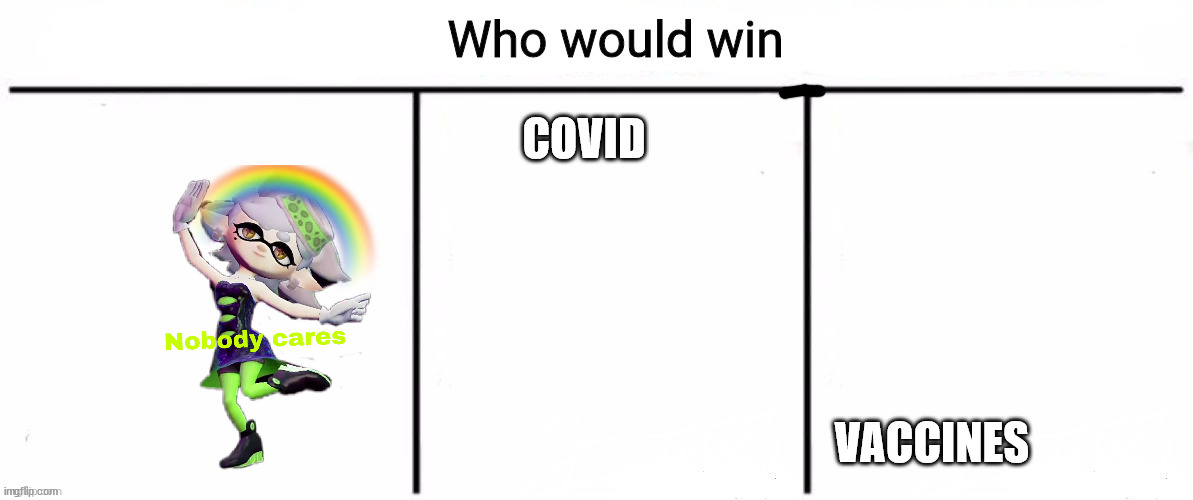 3x who would win | COVID VACCINES | image tagged in 3x who would win | made w/ Imgflip meme maker