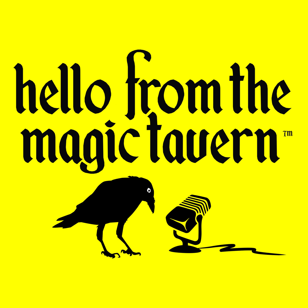 Hello From The Magic Tavern Blank Meme Template