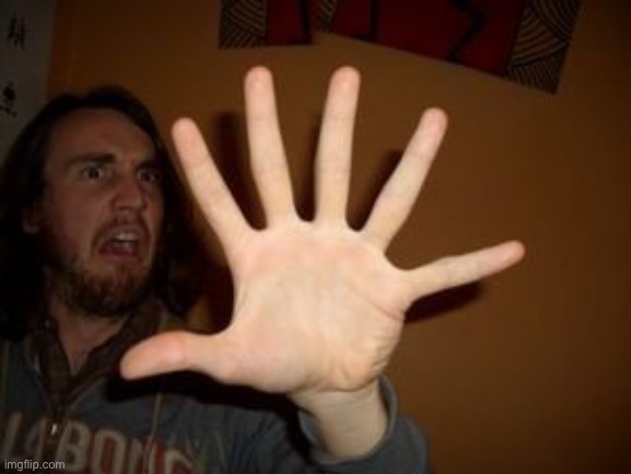 Six fingers | image tagged in six fingers | made w/ Imgflip meme maker