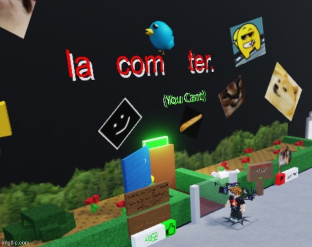 yes, that's the roblox in experience icon - Imgflip