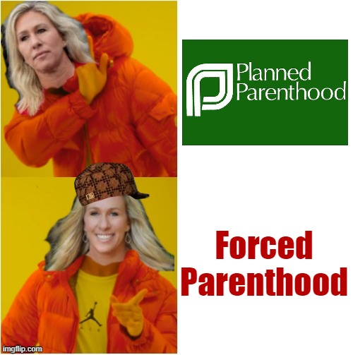 Planned Parenthood vs. Forced Parenthood Blank Meme Template