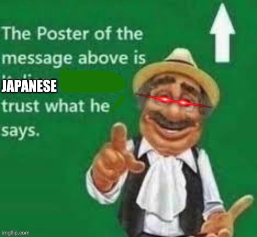 JAPANESE | made w/ Imgflip meme maker