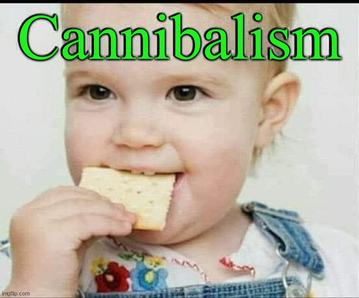 Cannibalism | image tagged in cannibalism | made w/ Imgflip meme maker