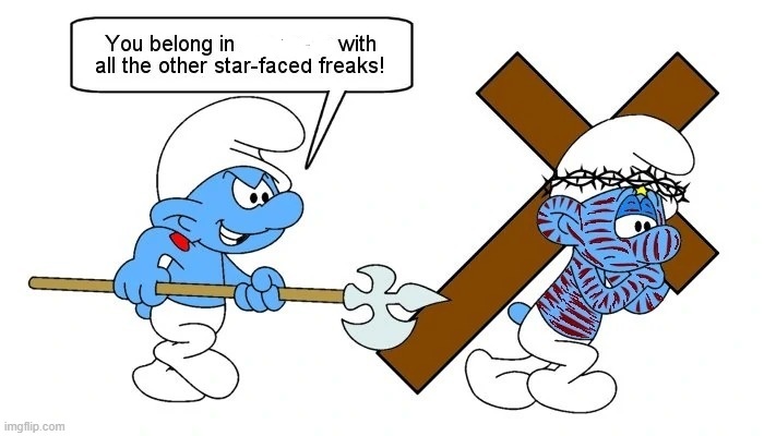 SMURF Blank Meme Template