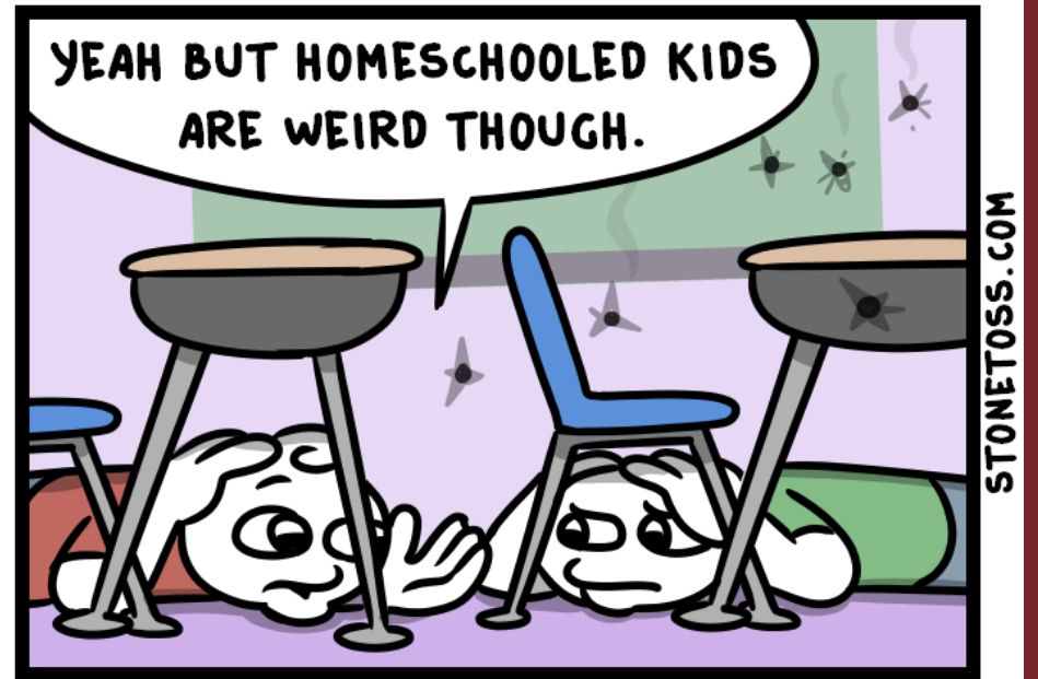 Home schooling Blank Meme Template