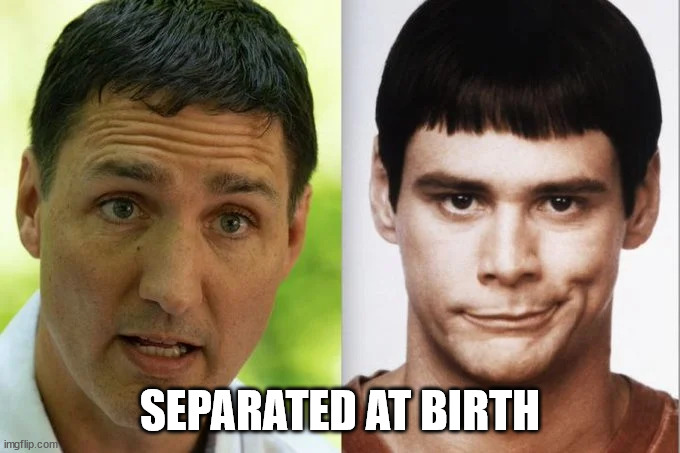 Who knew he had a brother... | SEPARATED AT BIRTH | image tagged in justin trudeau | made w/ Imgflip meme maker