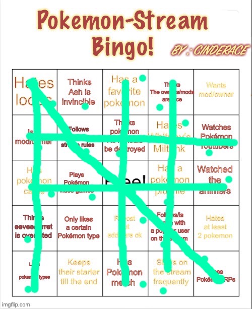 6 BINGOS!!! | made w/ Imgflip meme maker