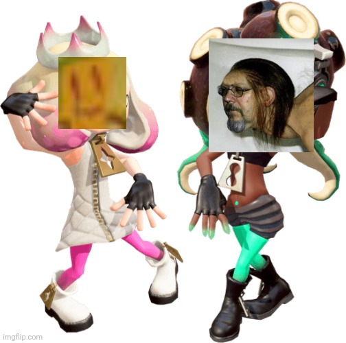 Pearl and Marina/Off The Hook (Splatoon 2) | image tagged in pearl and marina/off the hook splatoon 2 | made w/ Imgflip meme maker