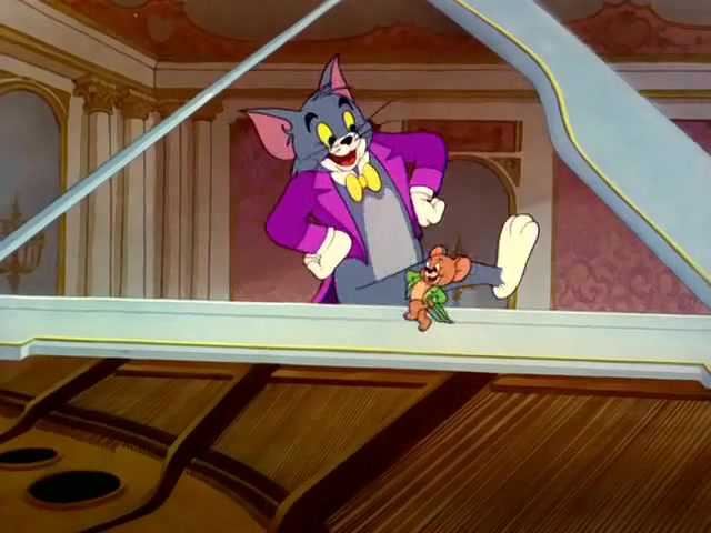 Tom and Jerry Dancing Blank Meme Template