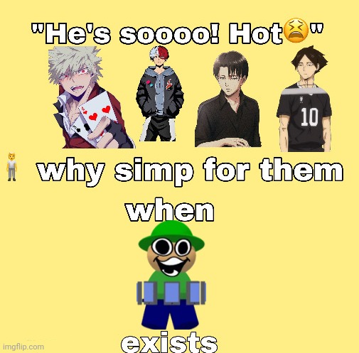 why simp for them when x exists | image tagged in why simp for them when x exists | made w/ Imgflip meme maker