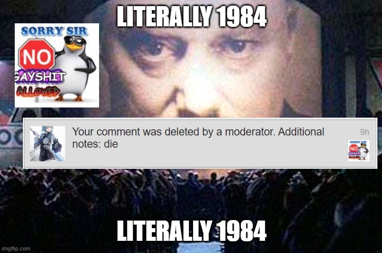 Literally 1984 | LITERALLY 1984; LITERALLY 1984 | image tagged in literally 1984 | made w/ Imgflip meme maker