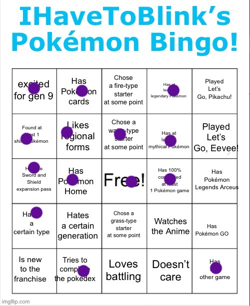 I think I’m the only one without a bingo… | image tagged in ihavetoblink bingo,no bingo,oh well,why are you reading this,barney will eat all of your delectable biscuits | made w/ Imgflip meme maker