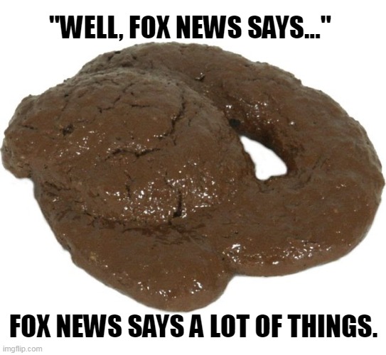 And what they leave out is usually more important than what they do say. | "WELL, FOX NEWS SAYS..."; FOX NEWS SAYS A LOT OF THINGS. | image tagged in maga,media,biased media,right wing,garbage | made w/ Imgflip meme maker