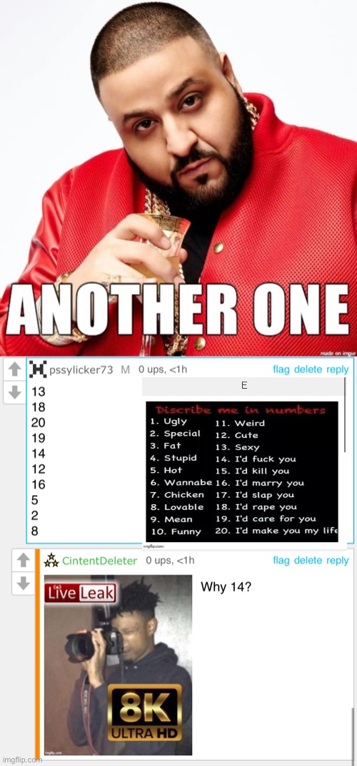 Live leak | image tagged in another one | made w/ Imgflip meme maker