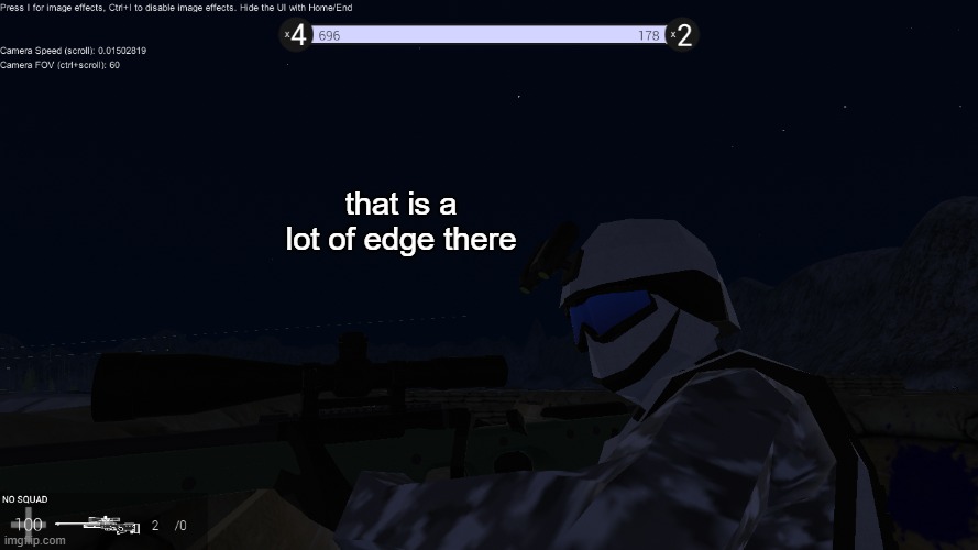 that is a lot of edge there | made w/ Imgflip meme maker