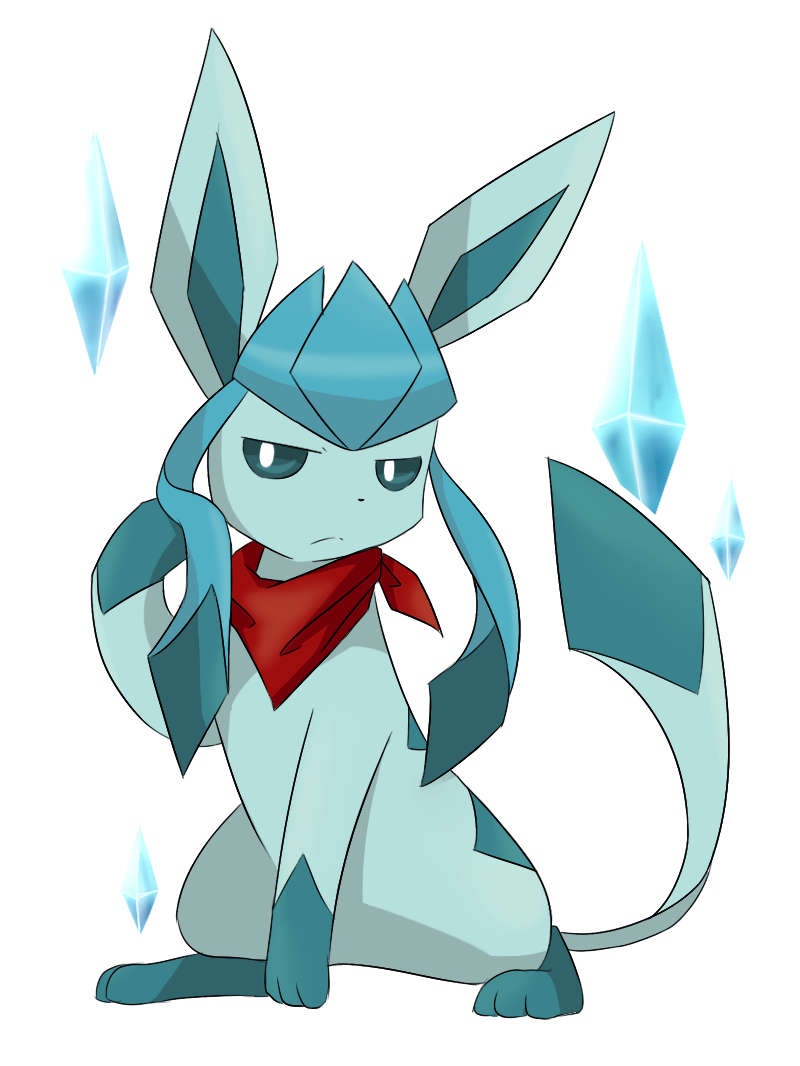 glaceon bandana Blank Meme Template