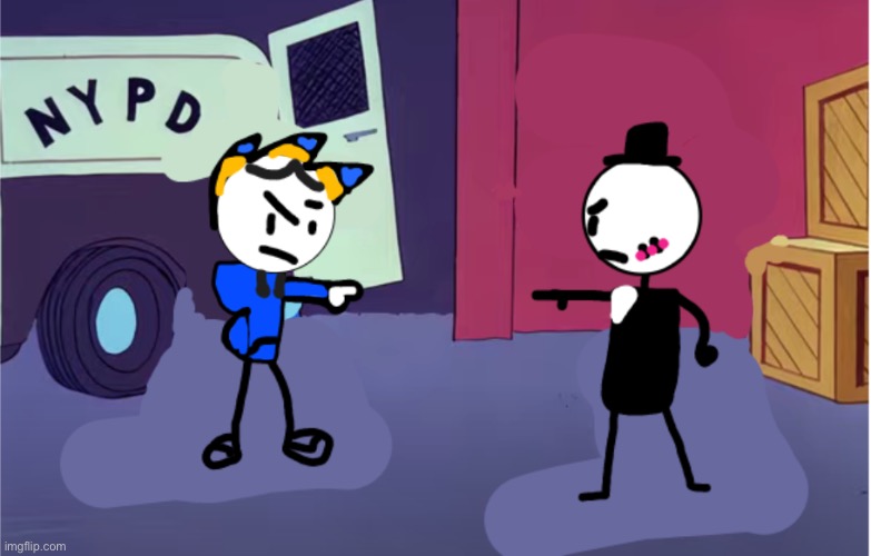 sketchy pointing at sammy | image tagged in sketchy pointing at sammy | made w/ Imgflip meme maker