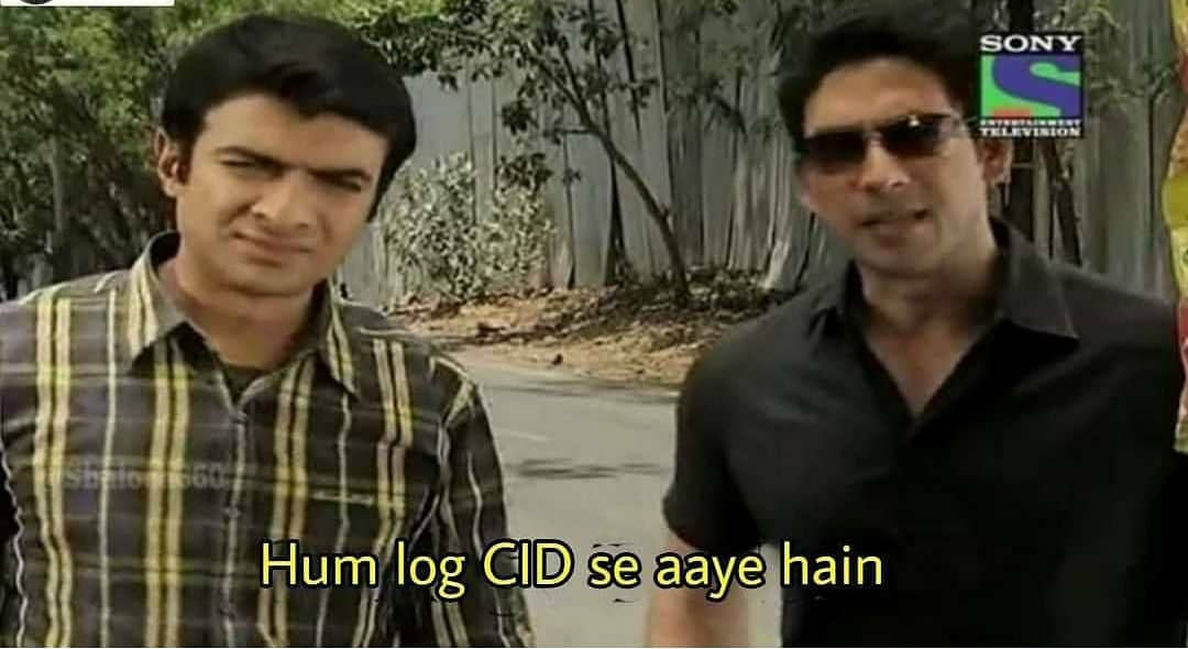 High Quality Hum log CID se aaye hain Blank Meme Template