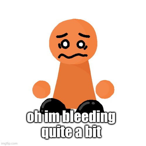 oh im bleeding quite a bit | image tagged in bike | made w/ Imgflip meme maker